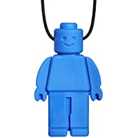 Ark - Collar terapéutico para masticar- masticable- para autismo- masticable- collar extra resistente- color azul